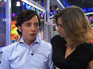 El pequeño Nicolás y Sandra Barneda