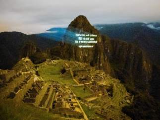 Acción de Greepeace en el Machu Picchu