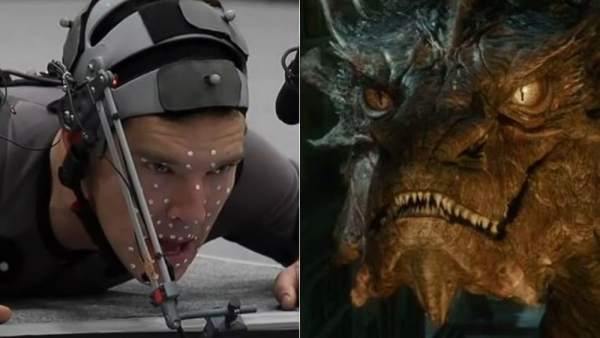 Benedict Cumberbatch, como Smaug Benedict Cumberbatch, como Smaug
