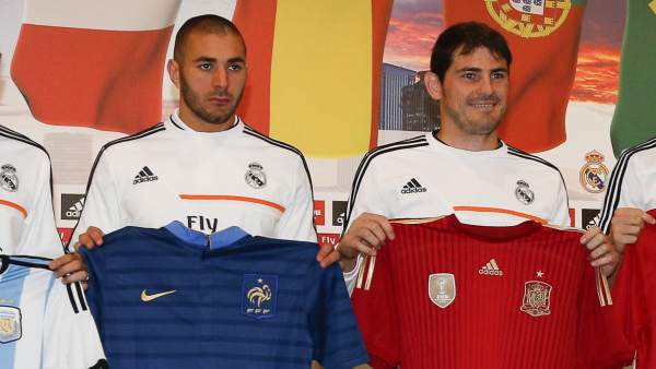 Benzema y Casillas Benzema y Casillas