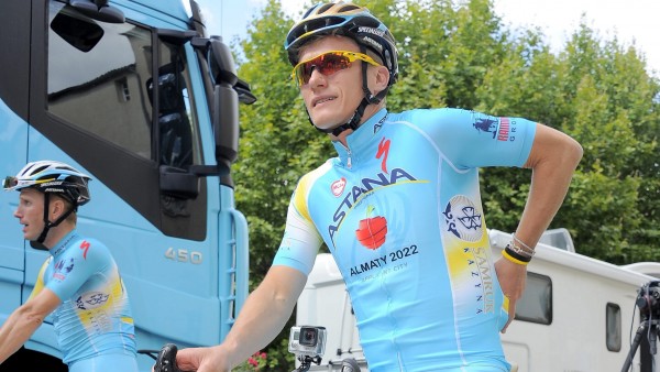 Vinokourov, con los colores del Astana Vinokourov, con los colores del Astana
