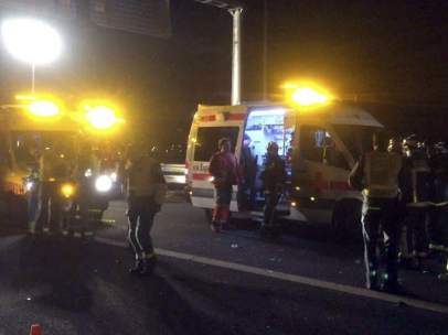 Accidente en la M-50