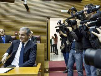 Ricardo Costa, en les Corts