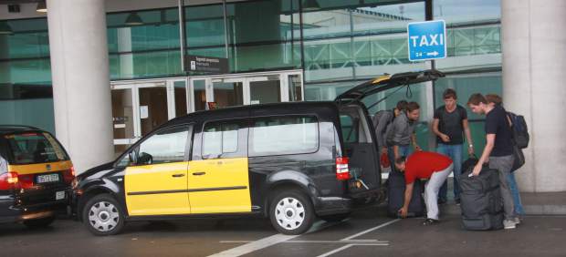 Un taxi de Barcelona