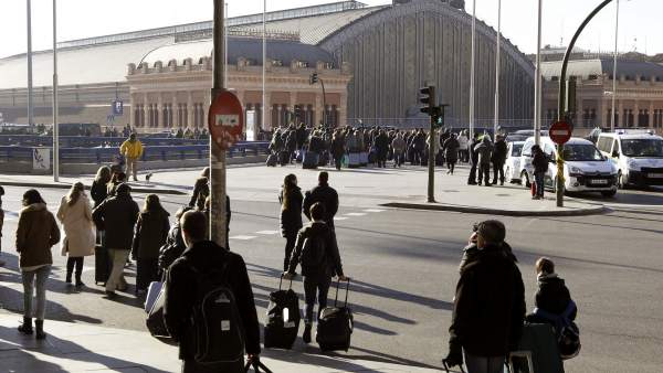 Desalojo en Atocha Desalojo en Atocha