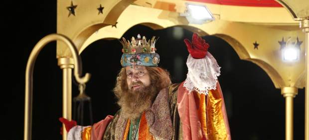 Gaspar, en la cabalgata de Madrid