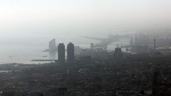Contaminación en Barcelona. Contaminación en Barcelona.