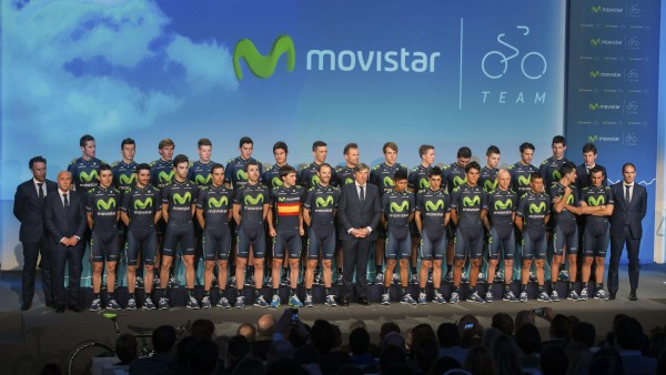 Presentación del equipo Movistar 2015 Presentación del equipo Movistar 2015