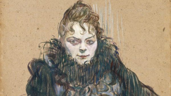 'Die Frau mit der schwarzen Boa', 1892 'Die Frau mit der schwarzen Boa', 1892