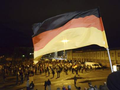 Protesta de PEGIDA en Alemania