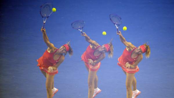 Sharapova pasa de ronda Sharapova pasa de ronda