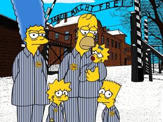 Los Simpson en Auschwitz