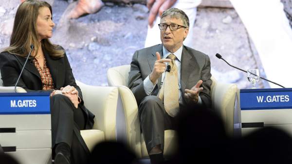 Bill Gates y su esposa Bill Gates y su esposa