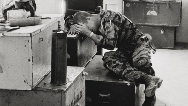 Larry Burrows, English (1926–1971). The mission over, Farley gives way, from Yankee Papa 13, 1965 Larry Burrows, English (1926–1971). The mission over, Farley gives way, from Yankee Papa 13, 1965