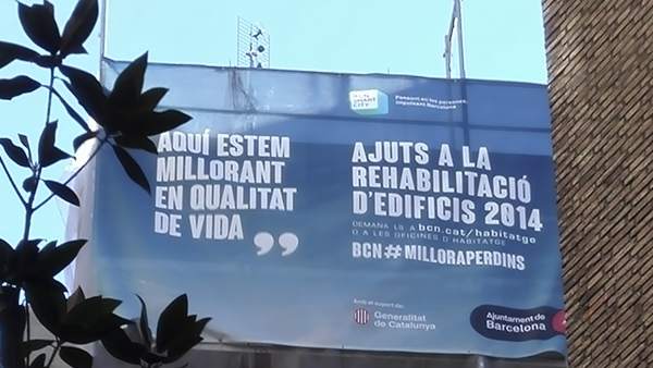 A Barcelona ha pujat la demanda de rehabilitació d'edificis i s'estan concedint més ajuts públics. A Barcelona ha pujat la demanda de rehabilitació d'edificis i s'estan concedint més ajuts públics.