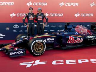 Verstappen y Sáinz