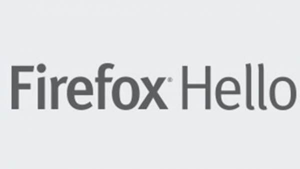 Firefox Hello Firefox Hello