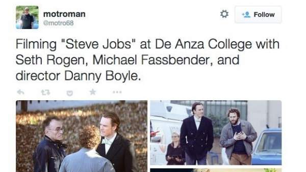Michael Fassbender como Steve Jobs Michael Fassbender como Steve Jobs