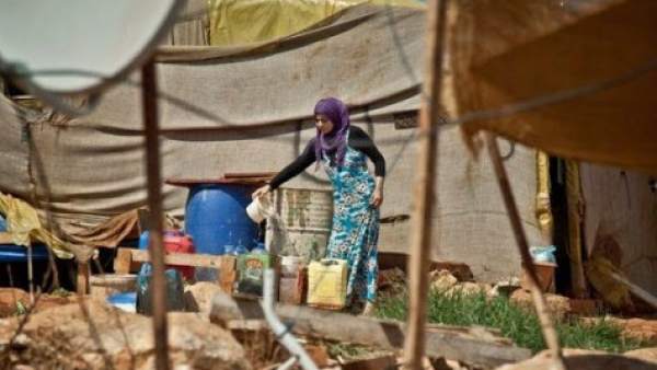 Campo de refugiados en Trípoli Campo de refugiados en Trípoli