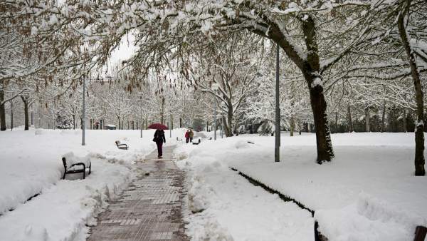 Nieve en Vitoria Nieve en Vitoria
