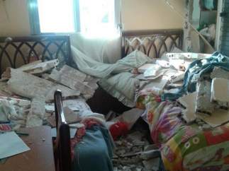 Explosión en una vivienda