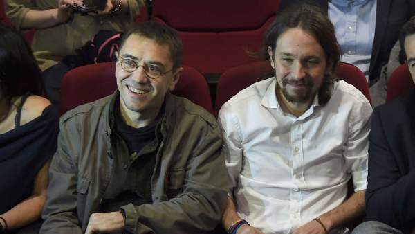 Juan Carlos Monedero y Pablo Iglesias Juan Carlos Monedero y Pablo Iglesias