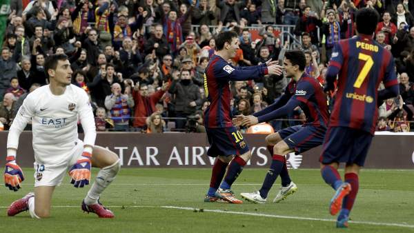 Gol de Messi al Levante Gol de Messi al Levante