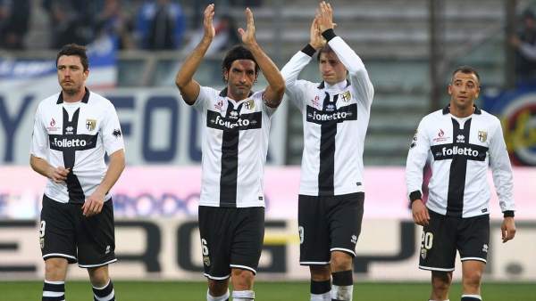 Jugadores del Parma Jugadores del Parma
