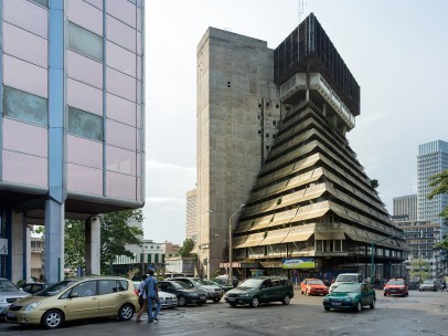 La Pyramide, Abidjan (Côte d’Ivoire), by Rinaldo Olivieri, 1973