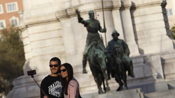 Turistas en Madrid Turistas en Madrid