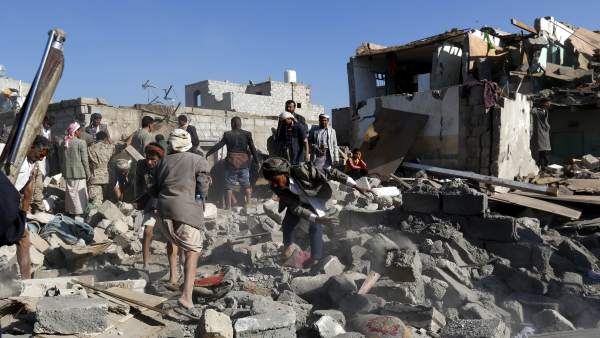 Bombardeo saudí en Yemen Bombardeo saudí en Yemen