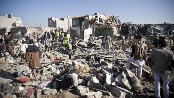 Destrucción en Yemen Destrucción en Yemen