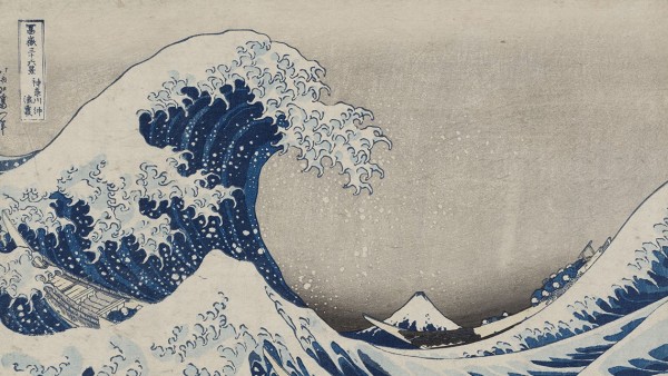 Under the Wave off Kanagawa (Kanagawa-oki nami-ura), also known as the Great Wave, from the series Thirty-six Views of Mount Fuji (Fugaku sanjûrokkei), Katsushika Hokusai (Japanese, 1760–1849), about 1830–31 (Tenpô 1–2)
Under the Wave off Kanagawa (Kanagawa-oki nami-ura), also known as the Great Wave, from the series Thirty-six Views of Mount Fuji (Fugaku sanjûrokkei), Katsushika Hokusai (Japanese, 1760–1849), about 1830–31 (Tenpô 1–2)