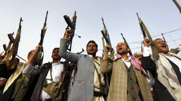 Hutíes en Yemen. Hutíes en Yemen.