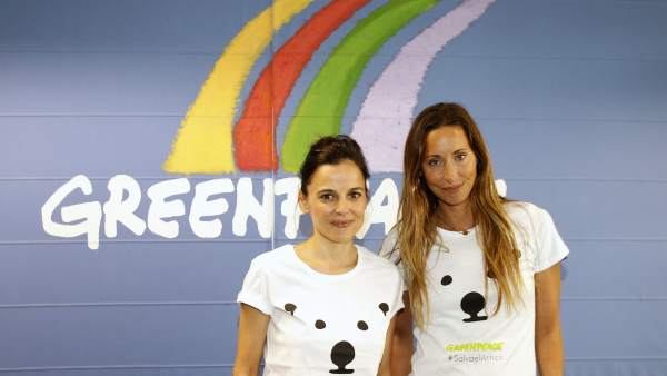 Elena Anaya y Gemma Mengual durante la presentación de la expedición "Mujeres por el Ártico" Elena Anaya y Gemma Mengual durante la presentación de la expedición "Mujeres por el Ártico"