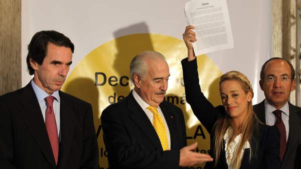 Aznar en Panamá Aznar en Panamá