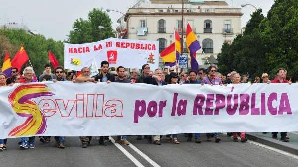 Manifestación por la III República Manifestación por la III República