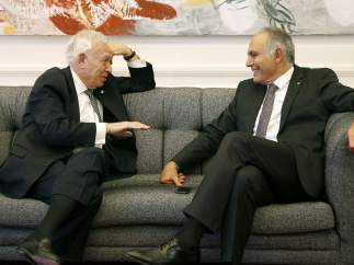 José Manuel García-Margallo y Salahedín Mezuar
