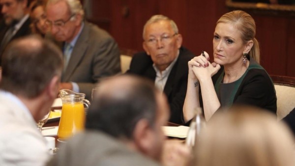 Cristina Cifuentes, en el Colegio de Médicos de Madrid Cristina Cifuentes, en el Colegio de Médicos de Madrid