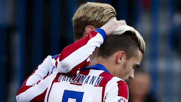 Fernando Torres y Antoine Griezmann Fernando Torres y Antoine Griezmann