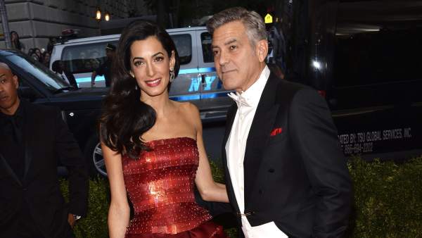 George Clooney y Amal Alamuddin Clooney, George Clooney y Amal Alamuddin Clooney,