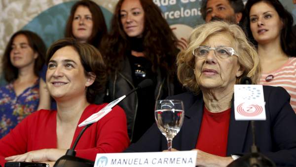 Carmena y Colau Carmena y Colau