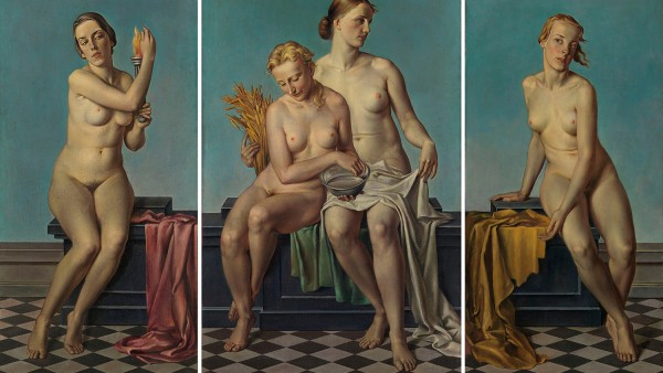 Adolf Ziegler (1892-1959), Die Vier Elemente, vor 1937 Adolf Ziegler (1892-1959), Die Vier Elemente, vor 1937