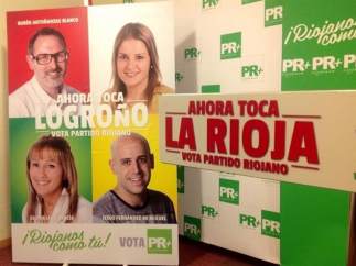 Cartel del Partido Riojano