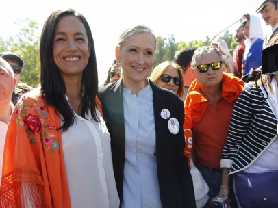 Begoña Villacís coincide con Cifuentes en la Pradera