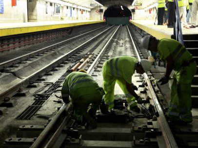 Obras en Metro de Madrid