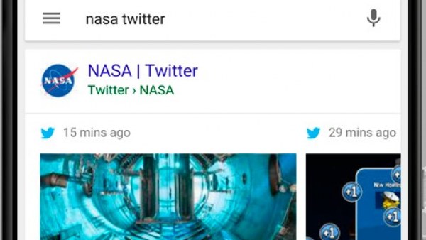 Mensajes de Twitter incluidos en las búsquedas de Google Mensajes de Twitter incluidos en las búsquedas de Google