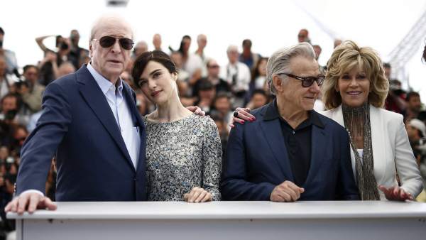 Michael Cane, Rachel Weistz, Jane Fonda y Harvey Keitel en Cannes Michael Cane, Rachel Weistz, Jane Fonda y Harvey Keitel en Cannes