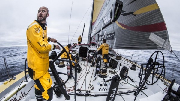 El Abu Dhabi, durante la Volvo Ocean Race 2014-15 El Abu Dhabi, durante la Volvo Ocean Race 2014-15