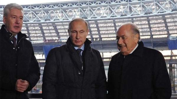 Blatter y Putin Blatter y Putin
